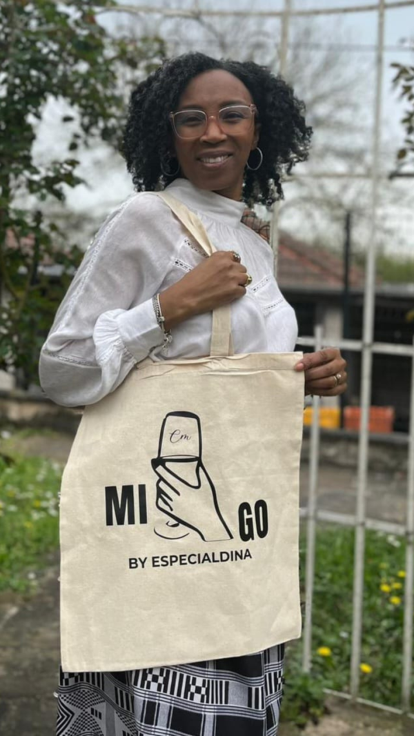 Sac 100% coton - Mi Go Noir